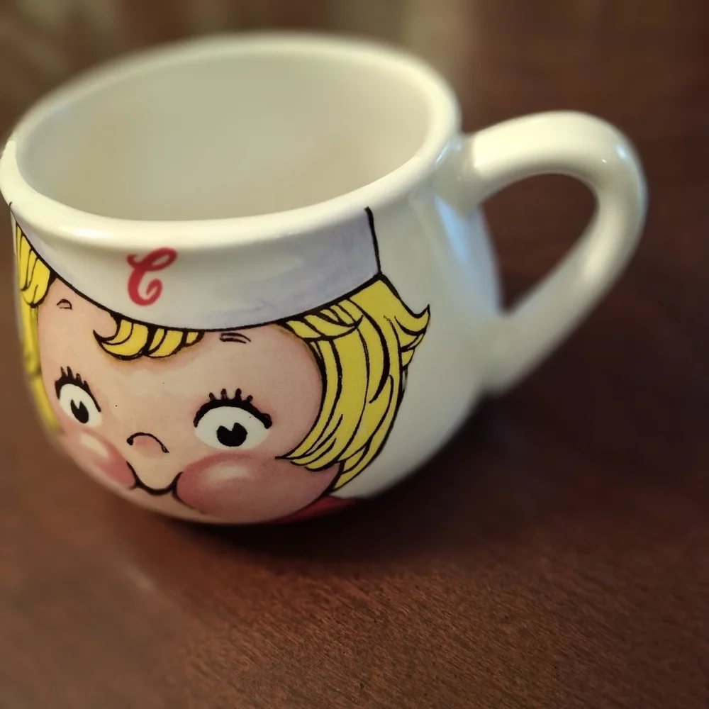 Campbells Soup Company 1998 Houston Harvest Vintage Collectible Kid Soup Mug